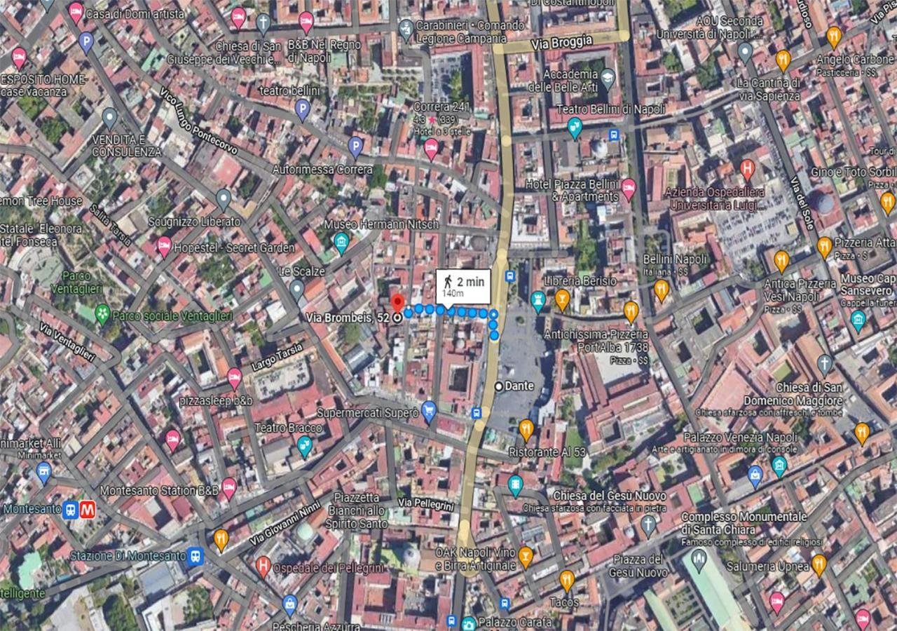 Dante Dream Apartment Centro Storico Neapol Zewnętrze zdjęcie
